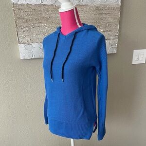 Vibrant Knit Sweater with Hood, by Apricot Lane Boutique